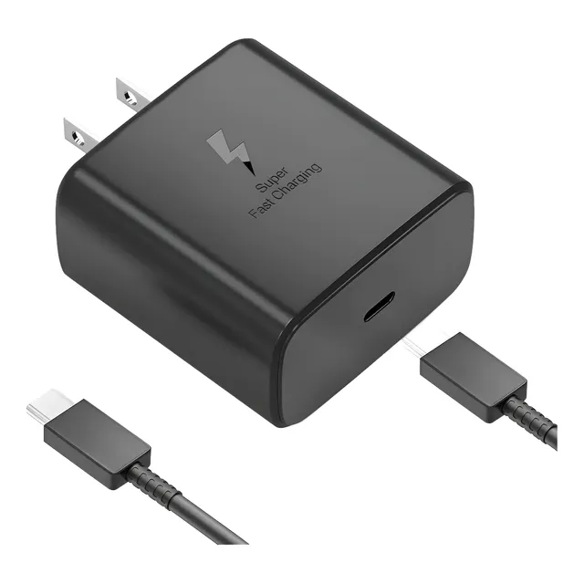 Cargador Tipo C 45w Para Samsung A34 A35 A54 55 Súper Rápido
