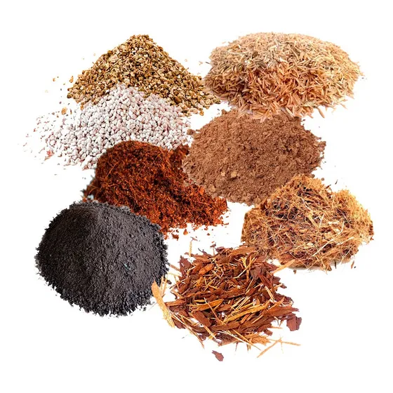 Vermiculita, Perlita, Coco Humus Cascarilla Turba Y Corteza