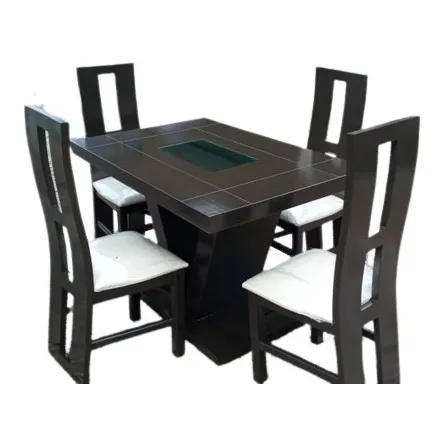 Comedor Elegante 4 Puestos 