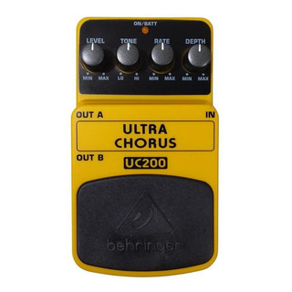 Pedal Efeito Ultra Chorus Violão Baixo Behringer Uc200 Guita Pedal Efeito Ultra Chorus Violão Baixo Behringer Uc200 Guita
