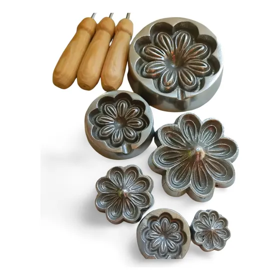 Frisadores Flores Moldes Para Eva