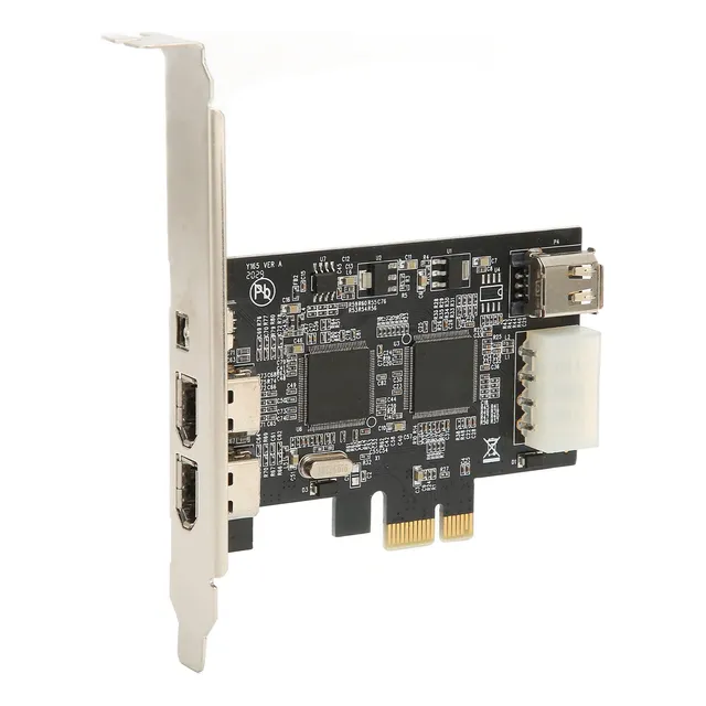 Tarjeta Adaptadora Firewire Pciex1 A Riser Ieee 1394a De Cua