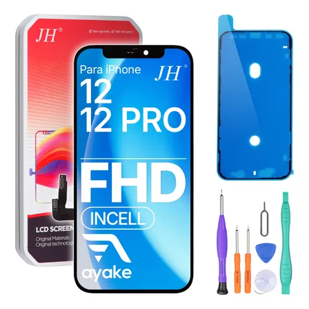 Tela Incell Display Para iPhone 12 / 12 Pro Full-hd Lcd +kit Preto