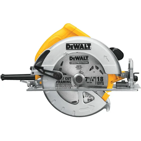 Sierra Circular 7 1/4'' 1950w Dewalt Dwe575-b3 Color Amarillo Frecuencia 60 Hz
