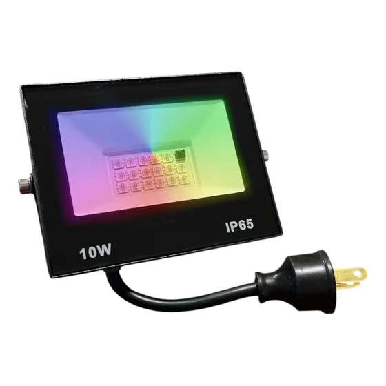 Reflector Led Rgb 10w Con Control