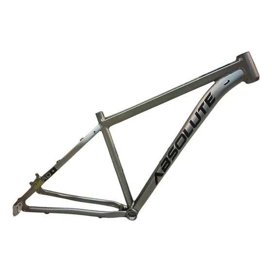 Quadro Absolute Nero 5 Modelo Mtb Bicicleta Cor Cor Cinza Fosco Tamanho Del Quadro 19