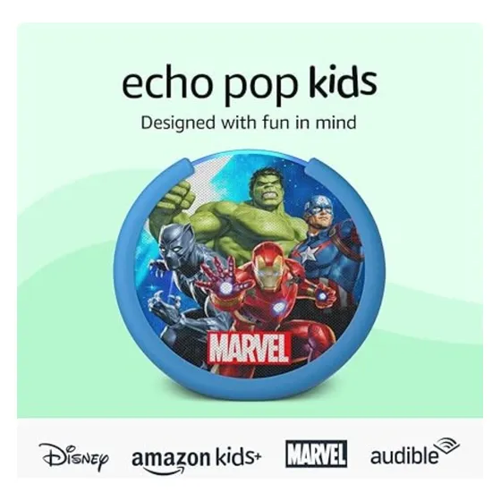 Echo Pop Kids, Diseñado Para Niños, Con Controles Parentales