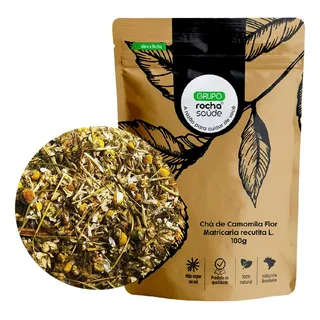 ChĂĄ De Camomila Flor Top De Linha Sensacional 100g ChĂĄ De Camomila Flor Top De Linha Sensacional 100g