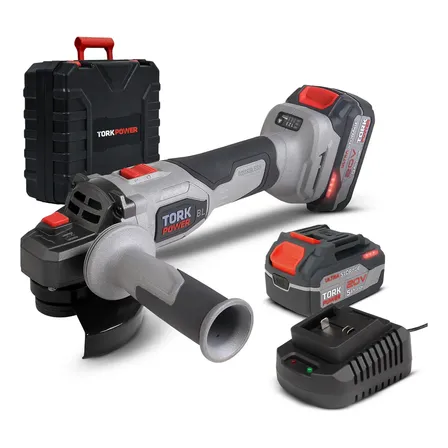 Esmerilhadeira Lixadeira Industrial Tork 125mm Bateria 20v Cor Cinza Frequência 50/60hz