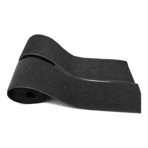 Velcro Contactel Negro 10cm - 4 Pulgadas  Rollo 5 Metros