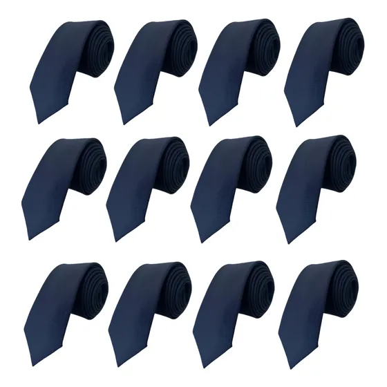 Kit 12 Gravatas Para Padrinhos Casamento Convite Uniforme