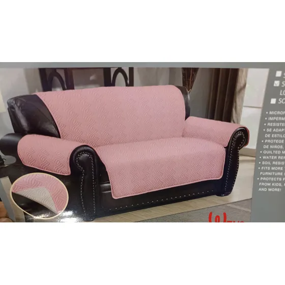Protector Forro De Mueble De 2 Puestos Reversible M2025-06
