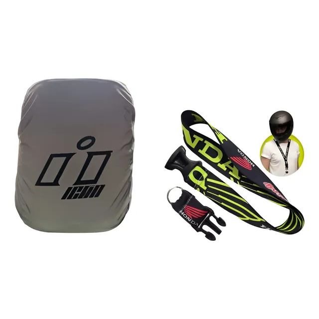 Forro Cubre Maleta Reflectivo Coverbag  Protector + Llavero
