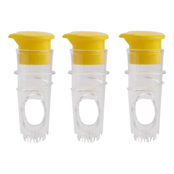 Exprimidor Manual De Limones Crystally-3 Piezas, Exprimidor 