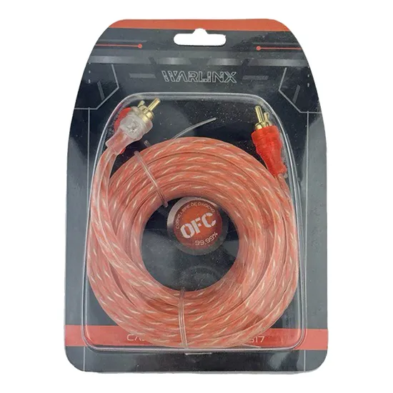 Cable Rca 4.6mts War Audio Wrcas15 Ofc Cobre Libre Oxigeno