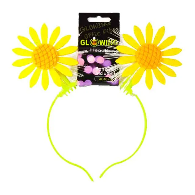Vincha Luces Led Flores /año Nuevo / Eventos