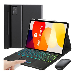 Para Xiaomi Redmi Pad Se 11'' Capa Com Teclado,mouse E Lápis Para Xiaomi Redmi Pad Se 11'' Capa Com Teclado,mouse E Lápis