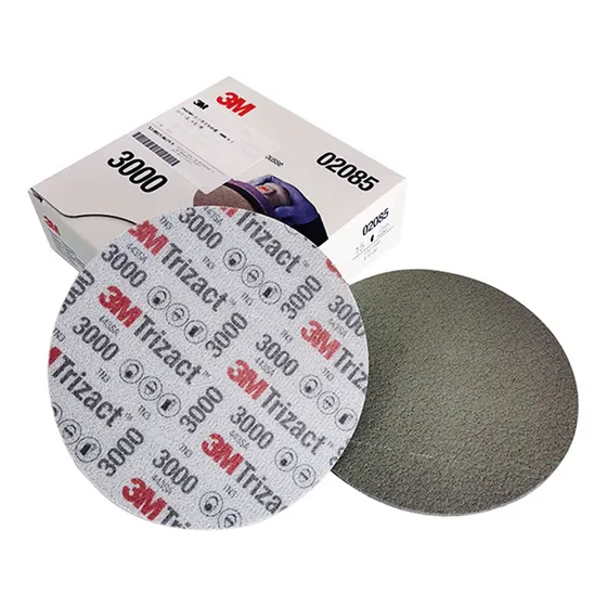 Lixa 3m Trizact 6 Polegadas 150mm 15 Unidades