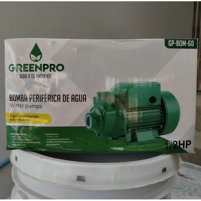 Bomba Periférica De Agua Marca Greenpro