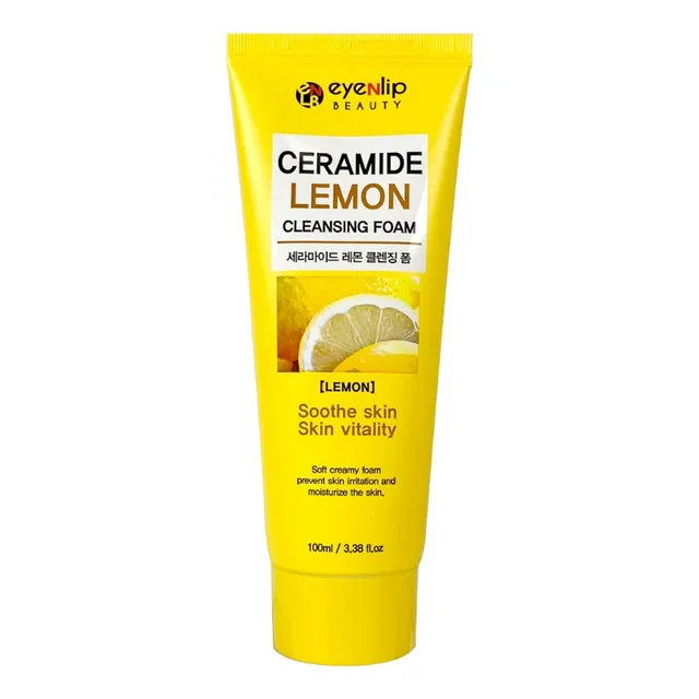 Limpiador Facial Con Ceramida Limón Hidratante Coreano 100ml