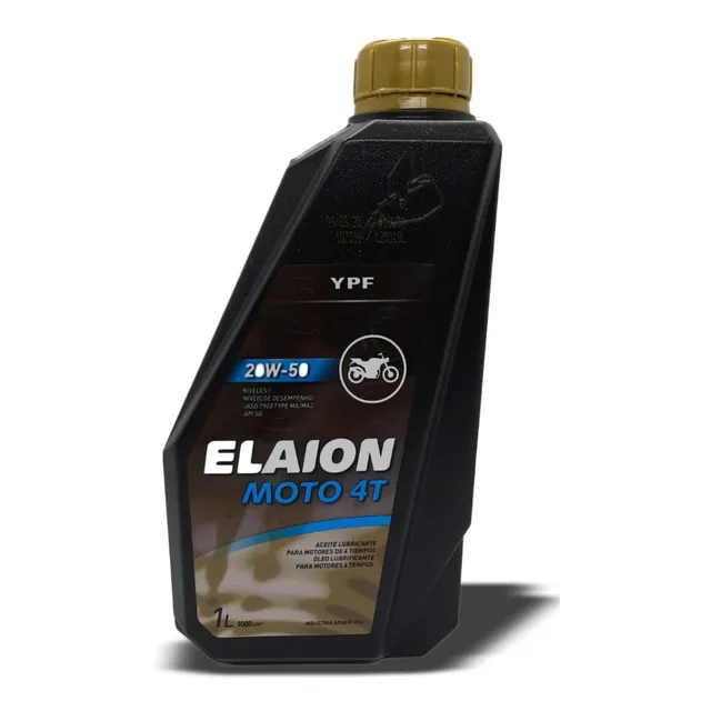 Aceite Moto Semi Sintético Ypf Elaion 20w50 4t. Fullpower