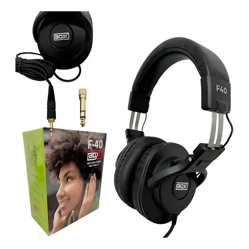 Fone Para Dj Behringer Bdj 1000 Headphone Fechado Dobrável Cor
