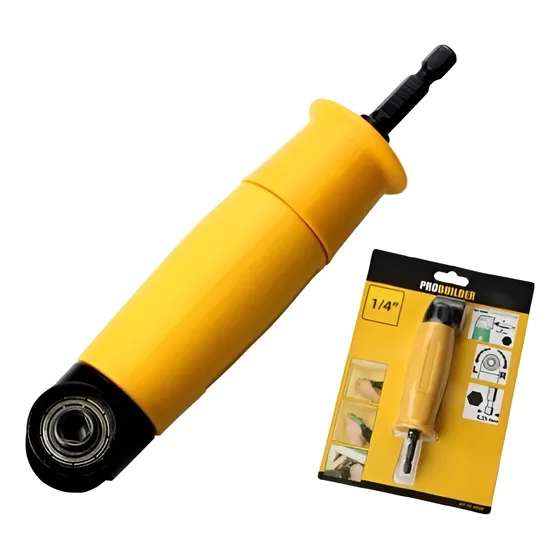 Adaptador Angulo Recto 90 Grados Para Taladro Extension