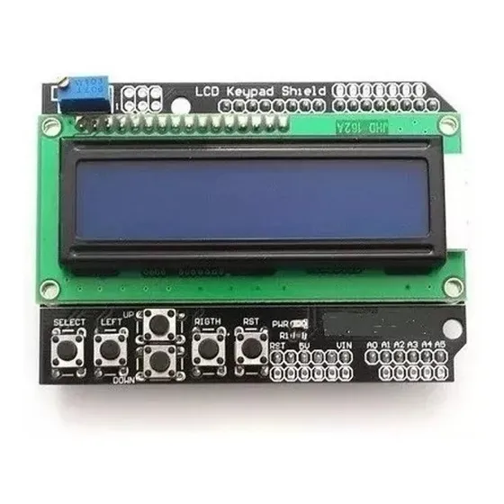 Display Lcd Keypad Shield 16x2 Teclado Botoes Arduino