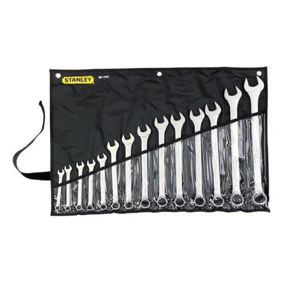 Juego De Llave Combinada De 10-32mm 14 Pz Stanley 86-082