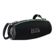 Parlante Bluetooth Portátil Blik Beatbass 60w Ipx6 Color Neg Negro