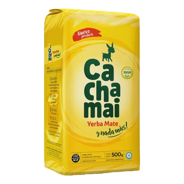 Yerba Cachamai Tradicional Estacionada X 500gr