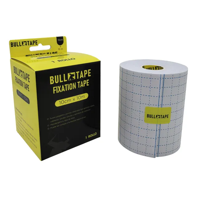 Cinta Fijación 10cmx10mts-simil Hypafix- Fixation Bulltape