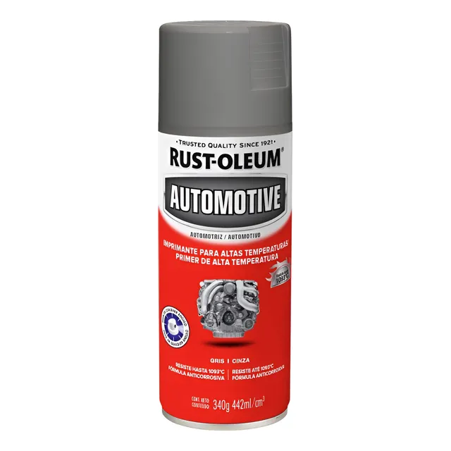Imprimante Gris De Alta Temperatura Rust-oleum Gris