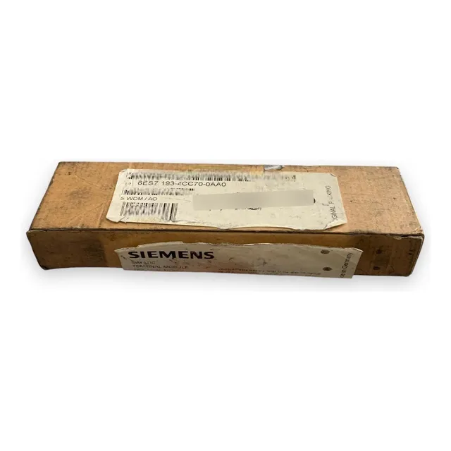 Siemens 6es7 193-4cc70-0aa0 Módulo Terminal