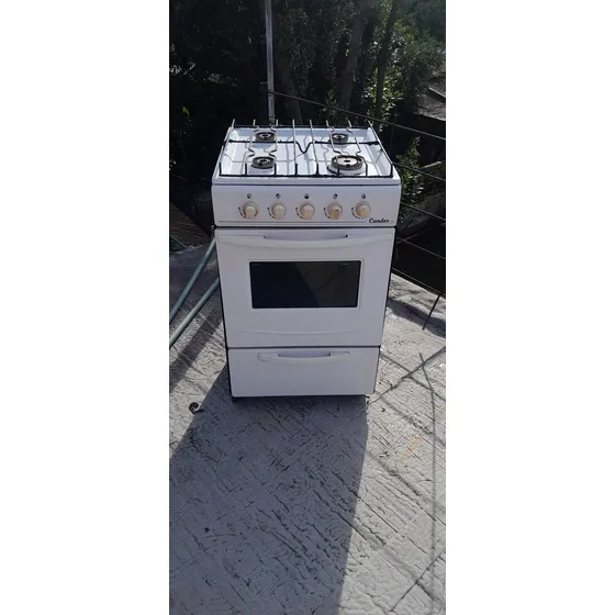 Cocina A Gas Escorial Candor S2 Color Blanco Gas Natural