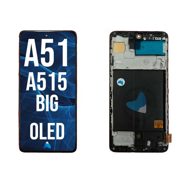 Modulo Pantalla Para Samsung A51 A515 Big Oled Con Marco