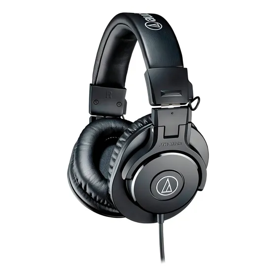 Fone de ouvido over-ear Audio-Technica M-Series ATH-M30x preto
