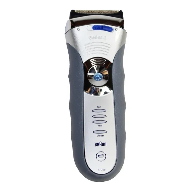 Rasuradora Eléctrica Braun Series3 Mod370cc Plata/azul