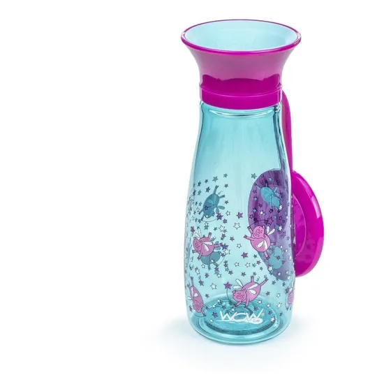 Vaso Antiderrame Wow Cup Mini Calipso Color Celeste
