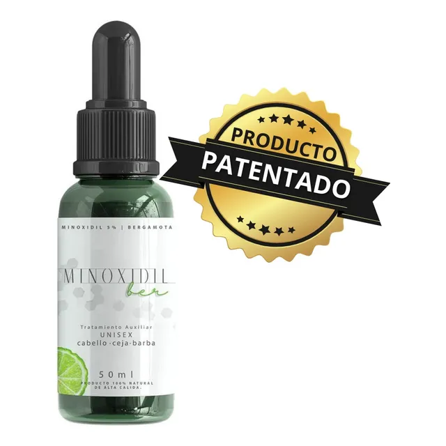 Minoxidil 5% Y Concentrado Bergamota Tratamiento Unisex 50ml