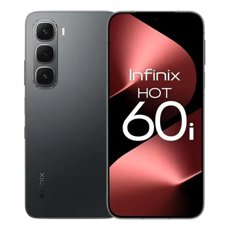 Smartphone Infinix Hot 60i 256gb 8gb Ram 120hz Nfc Preto