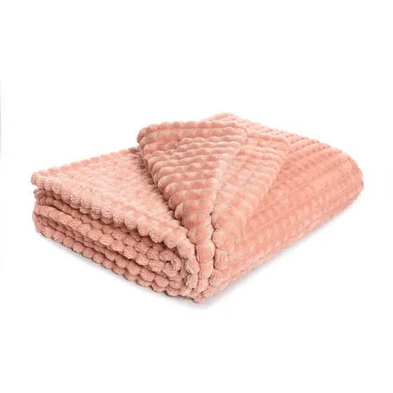 Manta Frazada Cobija Decorativa Sofá O Cama Suave Y De Lujo