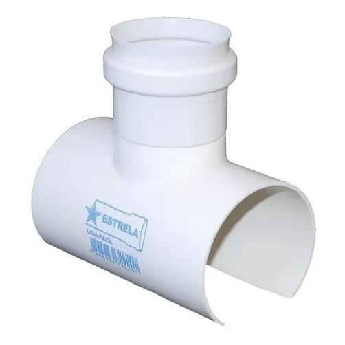 Liga Fácil Tee Esgoto Redução 100 X 50 Mm Estrela