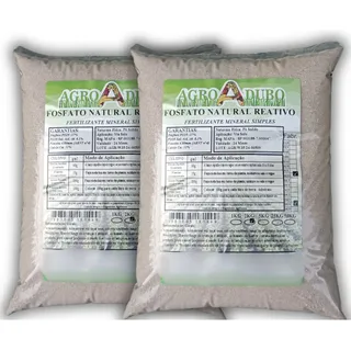 Fosfato Nat. Reativo 4kg Rica Fonte De Fosforo - PĂł De Rocha Fosfato Nat. Reativo 4kg Rica Fonte De Fosforo - PĂł De Rocha