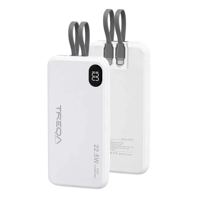 Cargador Treqa Power Bank 10000 Mah Tipo-c Ultra Rapida