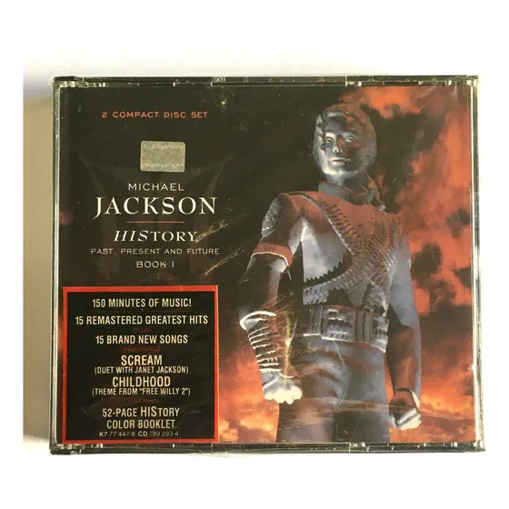 Cd -michael Jacson History-box Duplo-original-raro