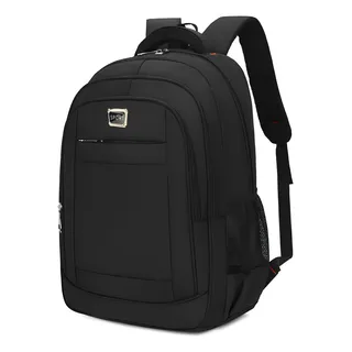Mochila Feminina Adulto Juvenil Escolar Passeio Trabalho Cor Preto Desenho Do Tecido Liso Mochila Feminina Adulto Juvenil Escolar Passeio Trabalho Cor Preto Desenho Do Tecido Liso