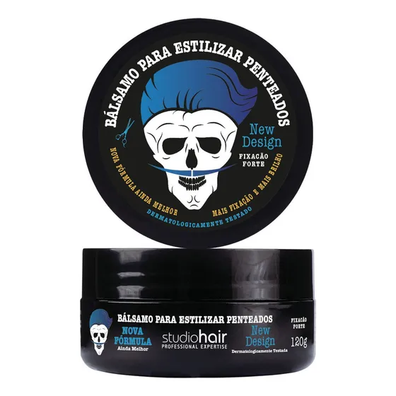 Bálsamo para Estilizar Penteados New Design Studio Hair 120g