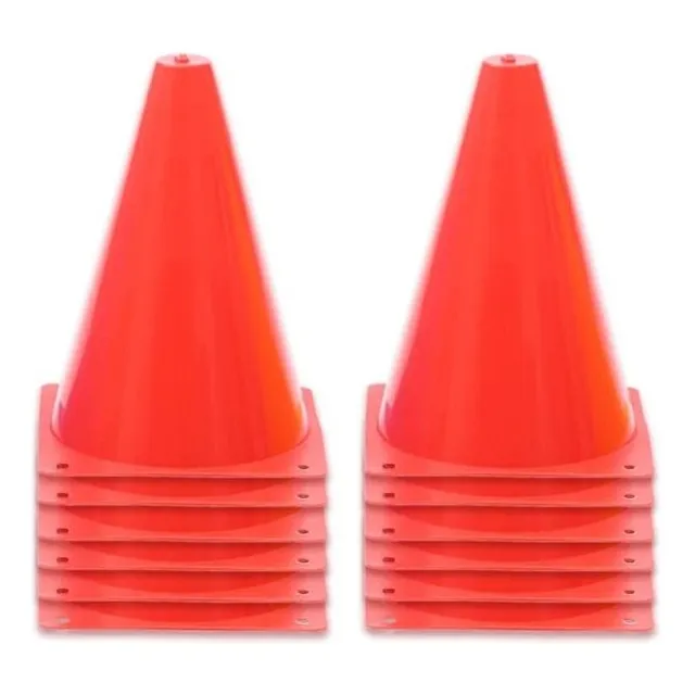 Pengruili Cono Agilidad Rojo 7 Para Ejercicio Futbol 12