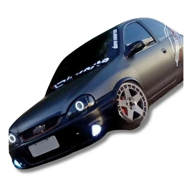 Angel Eyes Olho De Anjo Led Drl Diurno P/ Corsa Rjled Tuning